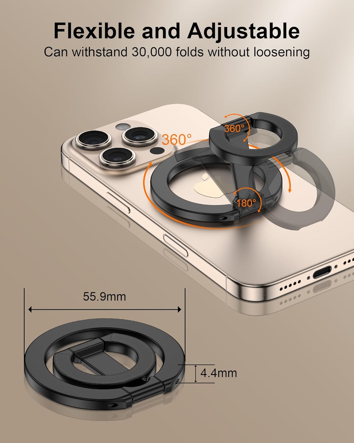 ที่ยึดโทรศัพท์แบบวงแหวนแม่เหล็ - Dual Phone Holder บทวิจารณ์และราคา