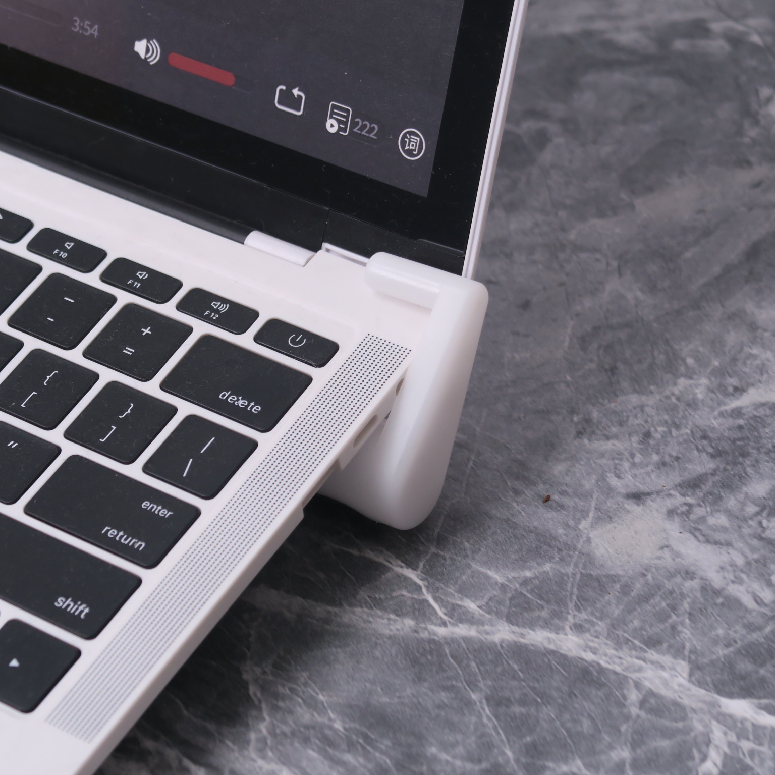 ขาตั้งแล็ปท็อปแบบพกพา พับเก็บไ - Desk Setup Macbook บทวิจารณ์และราคา