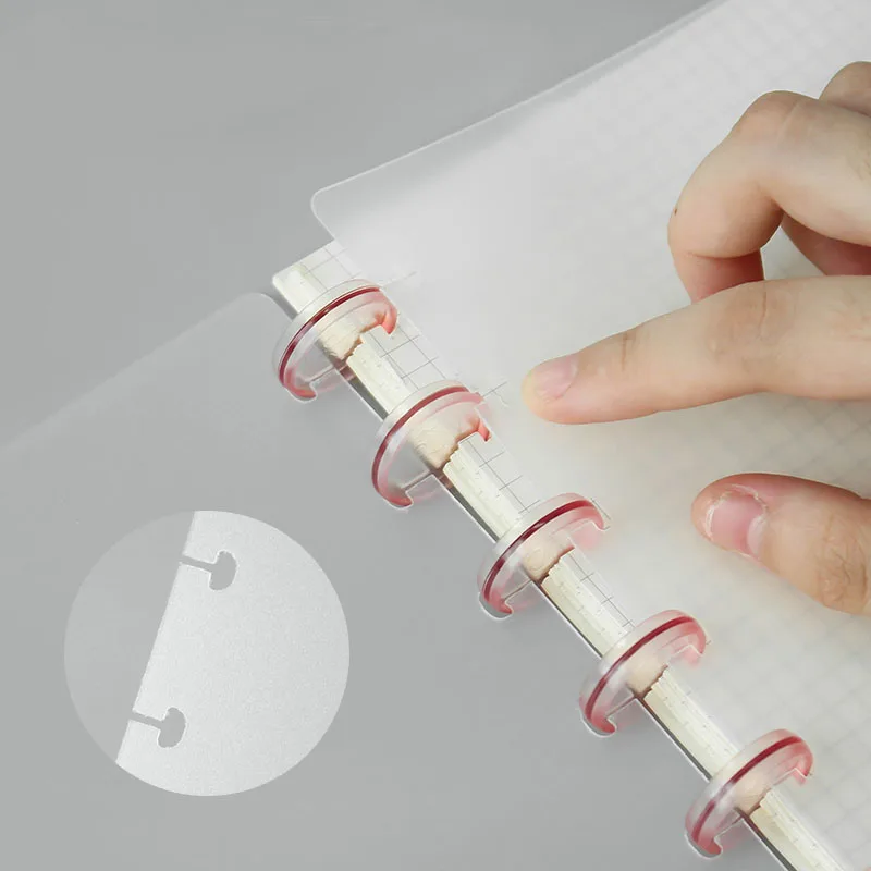 สมุดบันทึกรูปใบเห็ดแบบหลวมฝาปิ - Ring Binder Box บทวิจารณ์และราคา