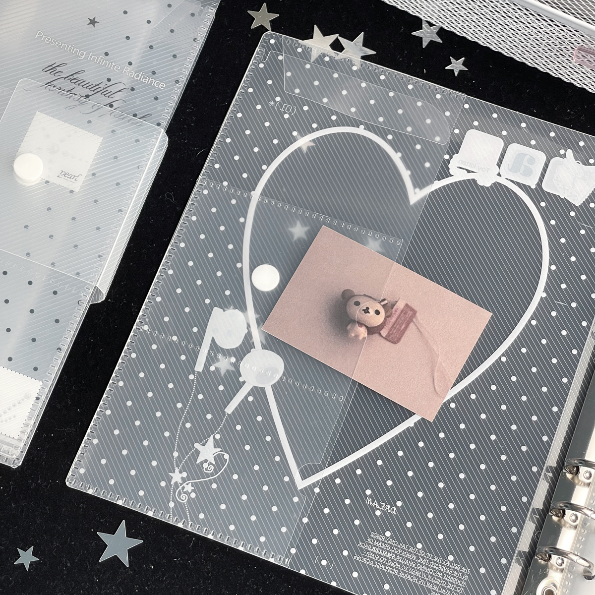 สมุดบันทึกแบบเกาหลี A5 ปก PP แ - Ring Binder Box บทวิจารณ์และราคา