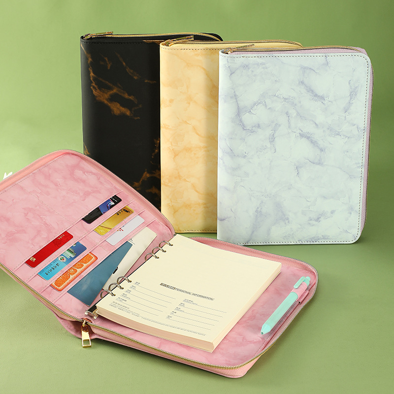 ใหม่ A5 A6 Glossy Binder 6 แหว - Ring Binder Box บทวิจารณ์และราคา